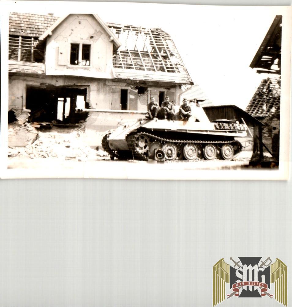 WW2 Captured Tiger Photo