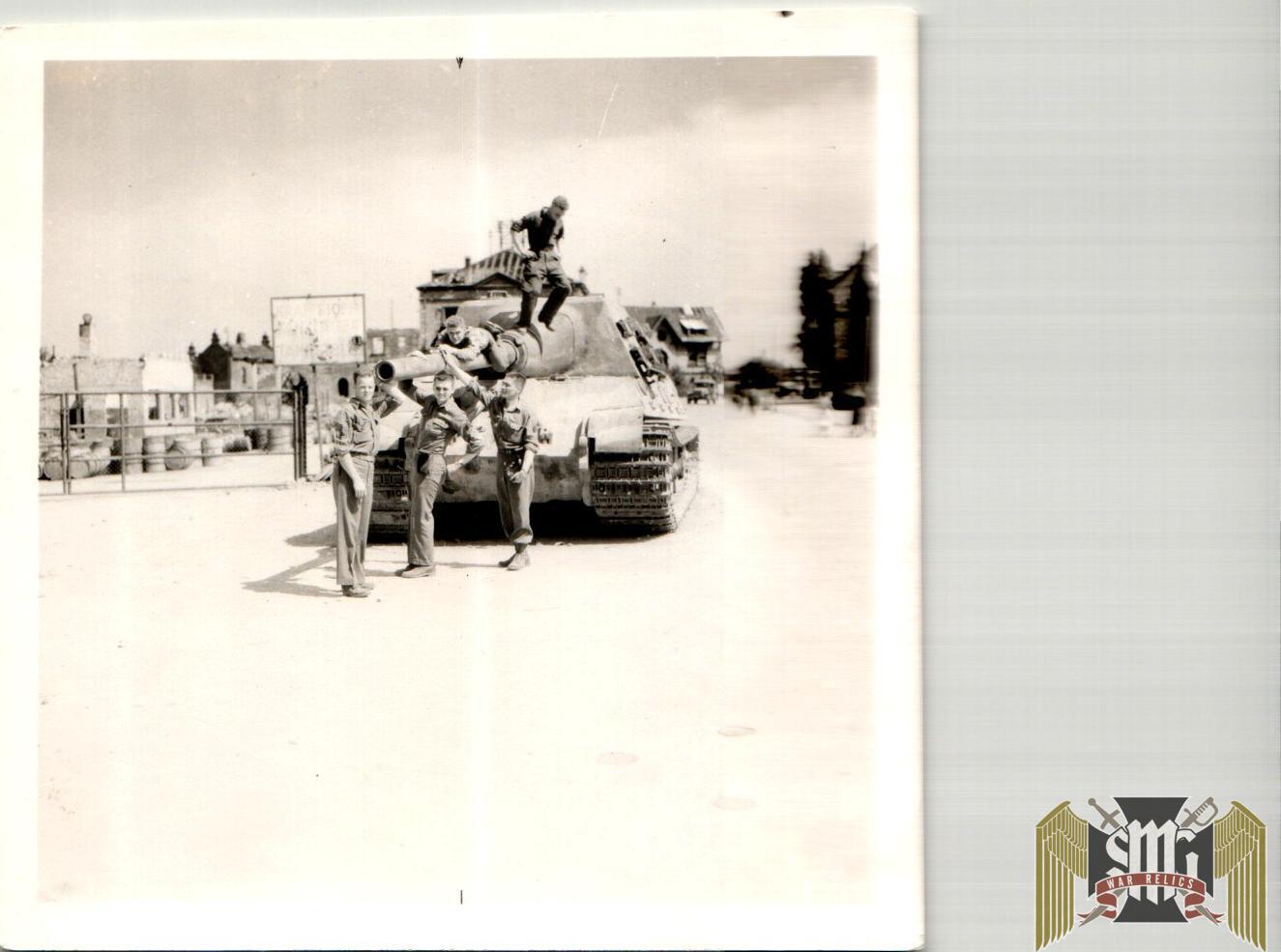 WW2 Captured Jagtiger Photo