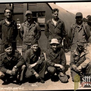 SMGP-2600 Photos of Photo Recon Serviceman Group shots 10x7" Roger Aubry Estate
