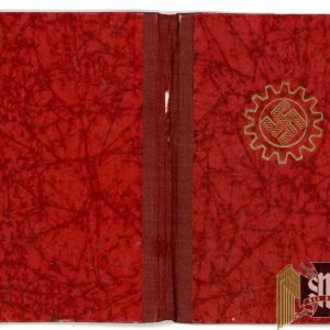 DAF Dues Book w/ unusual writing