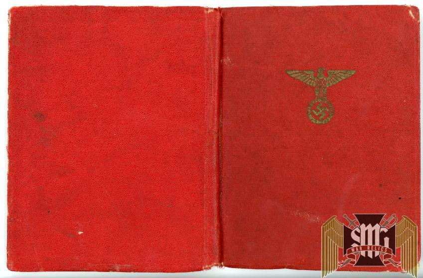 NSDAP Member book