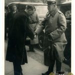 Hitler Greets Hindenburg Press Photo 7x9.5"