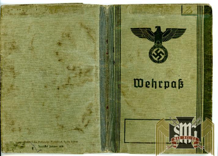 Heer Wehrpass Karl Tamm