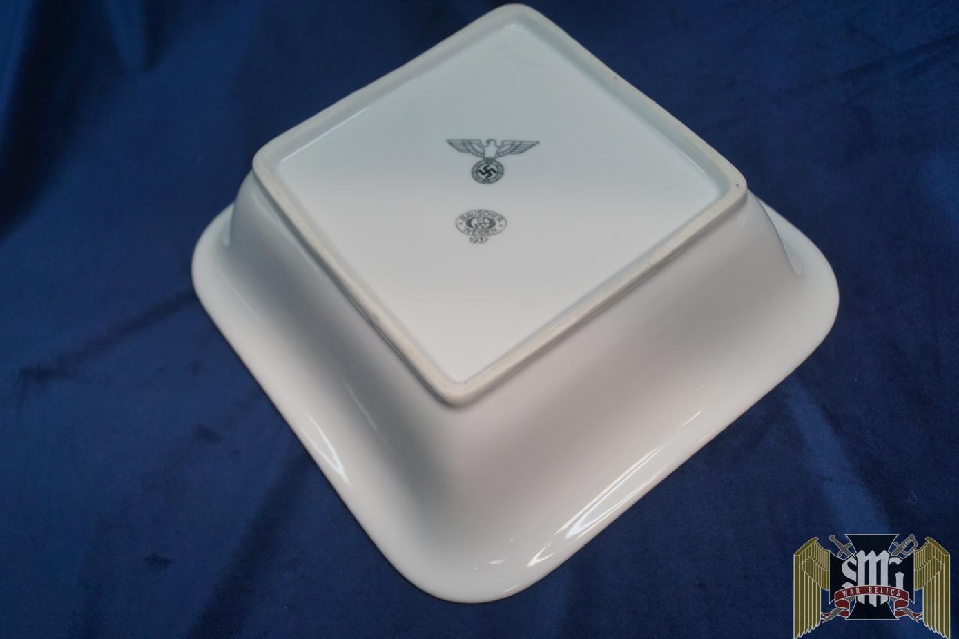 Nazi Wehrmacht Square Serving dish By Bauscher