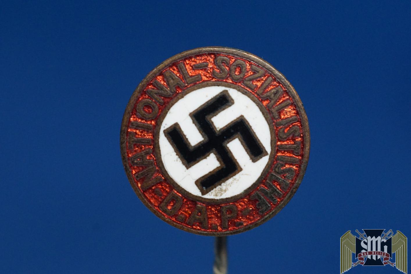 Early Pre RZM NSDAP Supporter Member pin