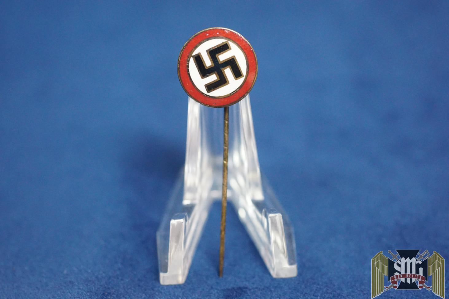 Early Pre RZM NSDAP Supporter stick pin
