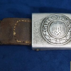 Heer buckle with Leather tab By St. Merkl