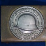 Stahlhelm Front Heil Buckle