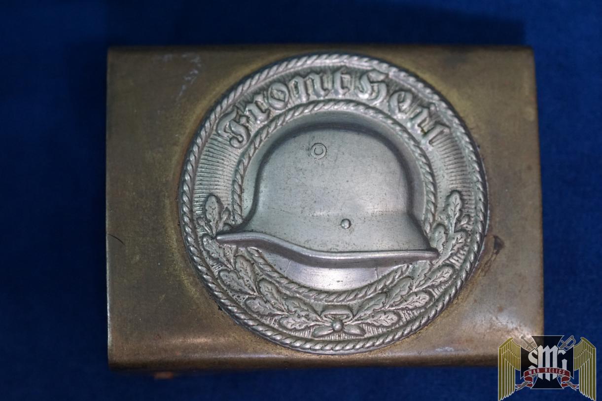 Stahlhelm Front Heil Buckle