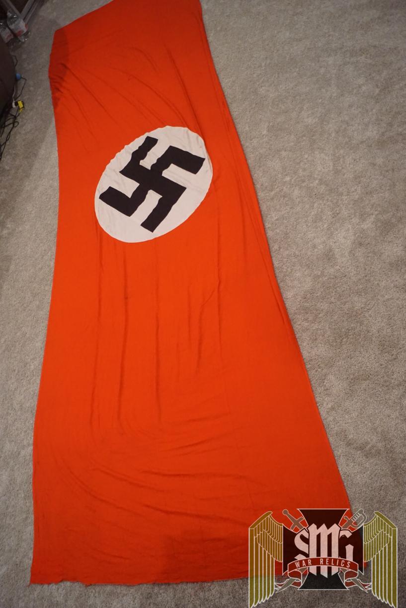 SMGP-2612 Huge NSDAP Double sided banner