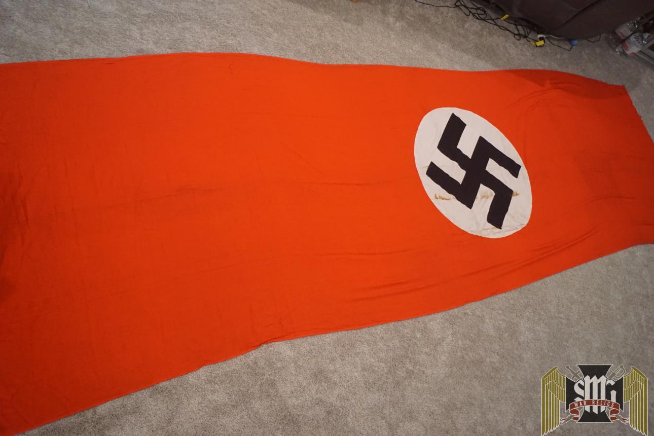 SMGP-2612 Huge NSDAP Double sided banner