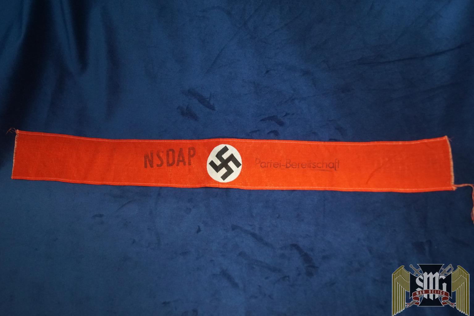 NSDAP Partei-Bereitschaft Armband