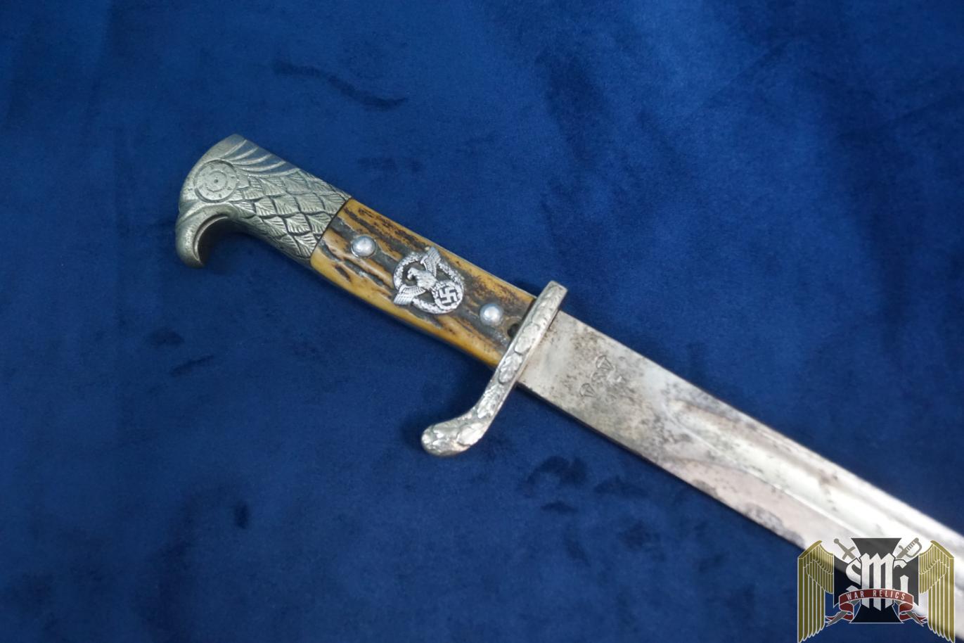 Nazi Police bayonet without scabbard