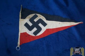 Tri color Pennant with Swastika