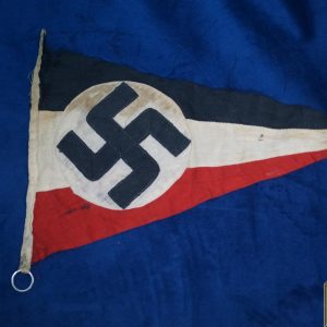 Tri color Pennant with Swastika