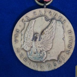POLAND Medal Of Merit Defender Of The Fatherland
