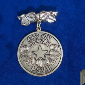 Czech PSVB Medal of Honor gold