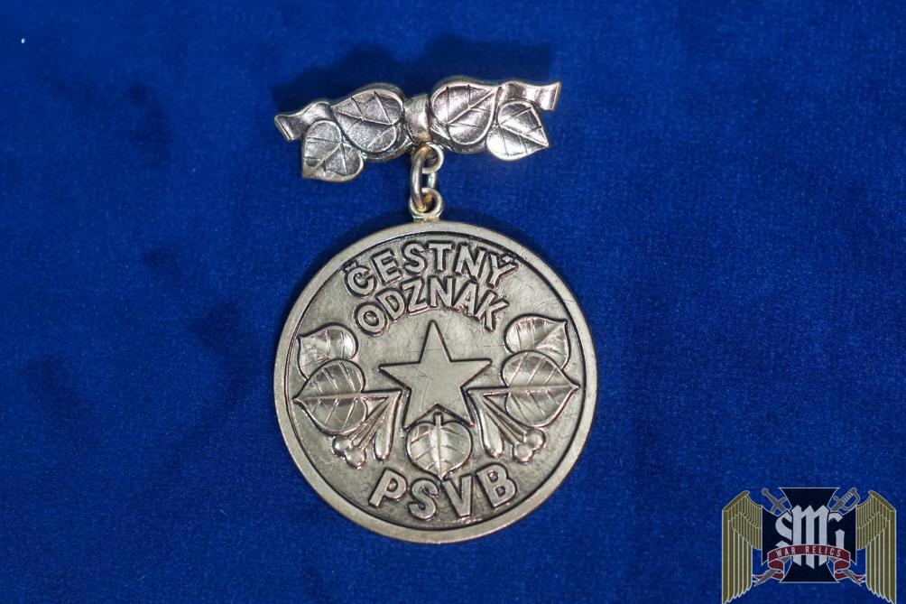 Czech PSVB Medal of Honor gold