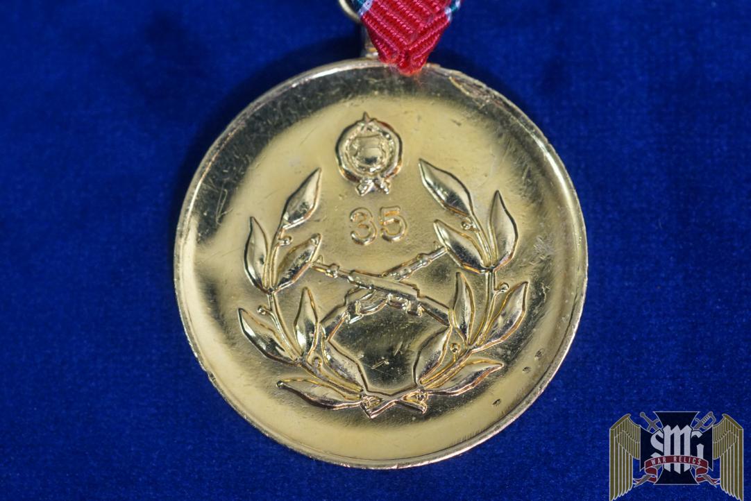 Hungary 35 years military service medal