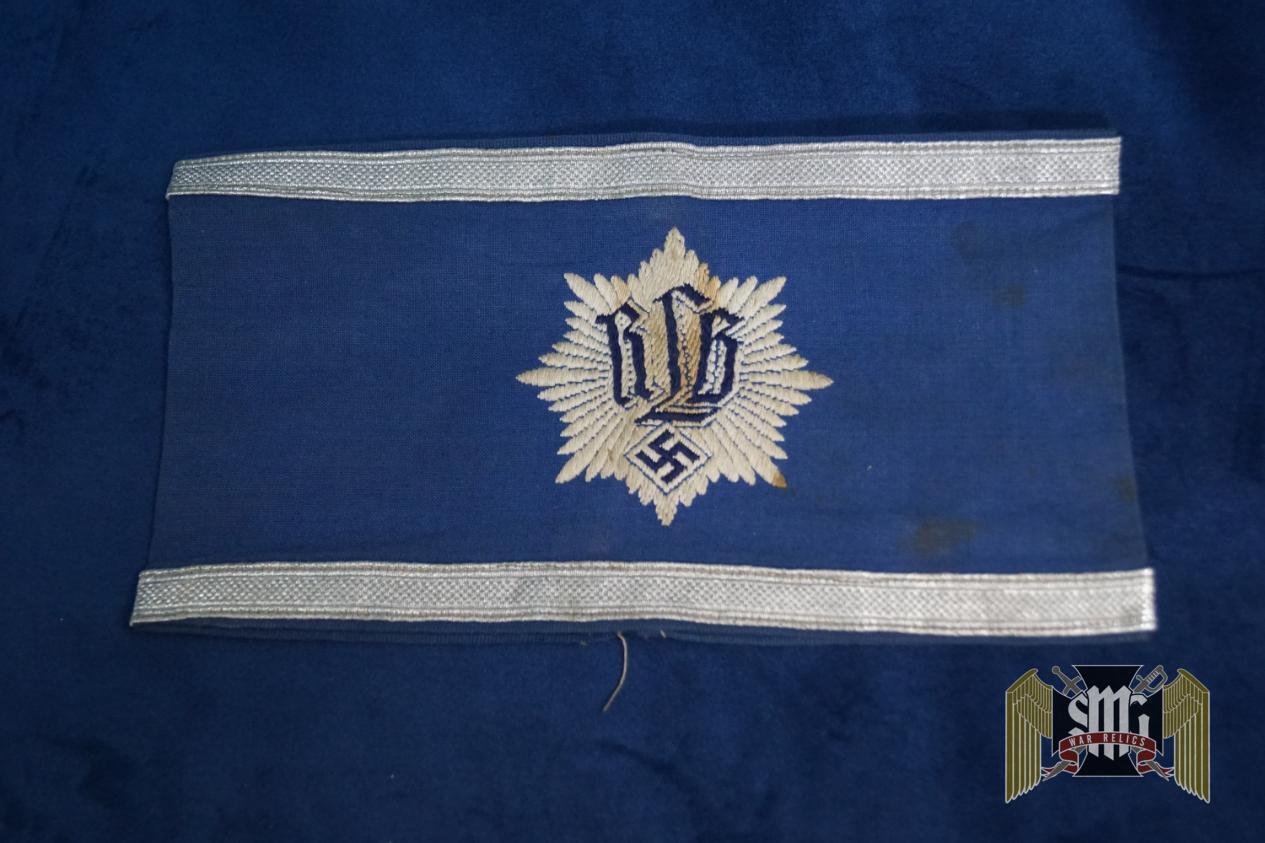 RLB Reichsluftschutzbund officers 1st pattern armband