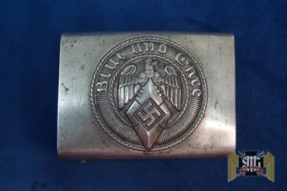 Hitler Youth (HJ) Belt Buckle by Klein & Quenzer RZM m5/276