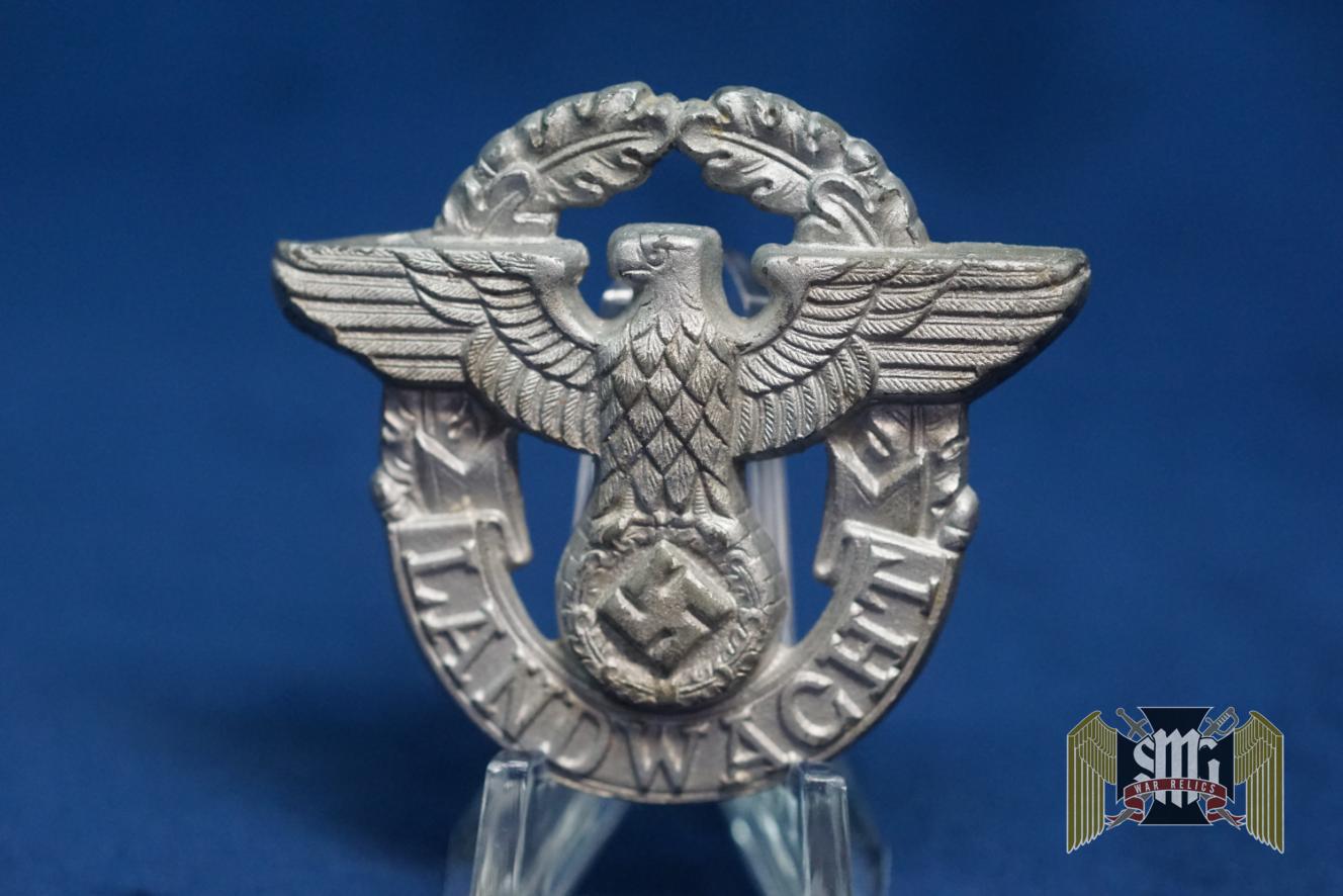 Landwacht Police Cap badge