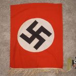 NSDAP Podium Banner W/Weights 21"x30"