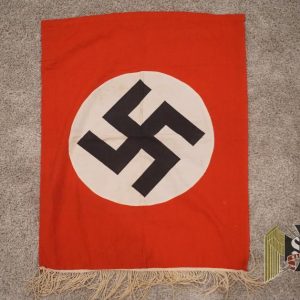 NSDAP Podium Banner W/Weights 21"x30"