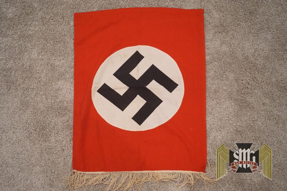 NSDAP Podium Banner W/Weights 21"x30"