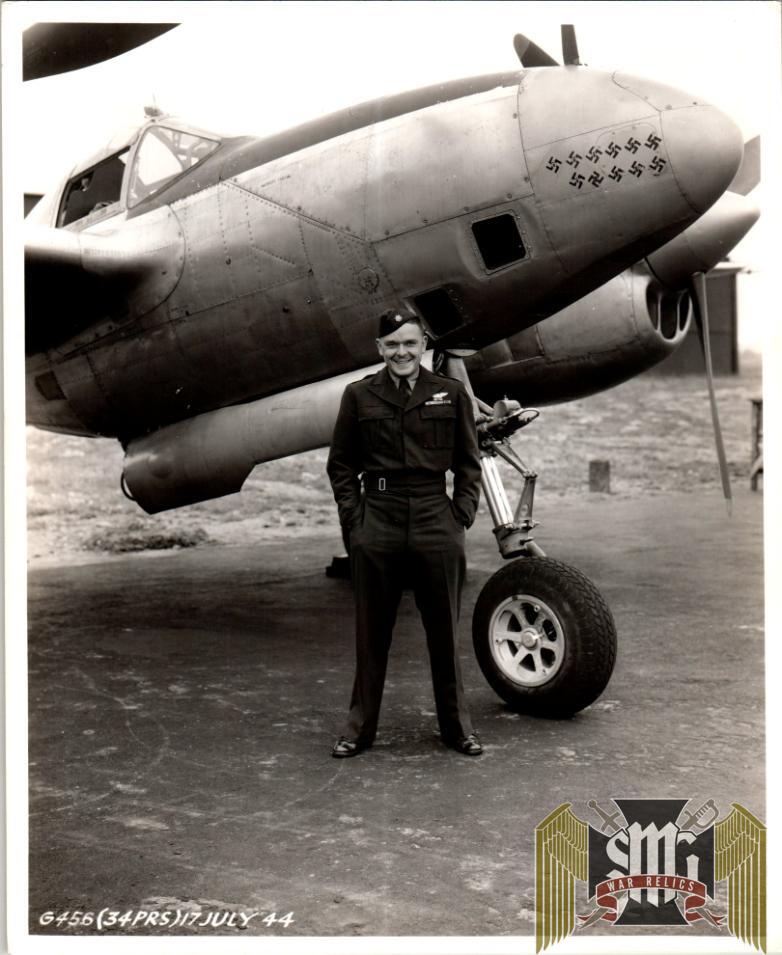 Photo of Photo Recon Pilot --Roger Aubry Estate