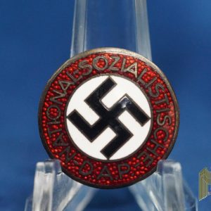 NSDAP Party Badge by M1/23 Wilhelm Borgas
