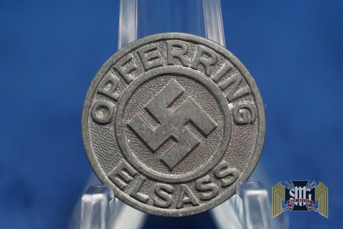 Alsace Circle of Sacrifice Party “Opferring Elsass” Membership Badge
