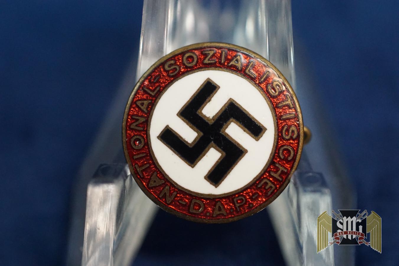 Pre RZM Small size NSDAP Party Badge by S&L