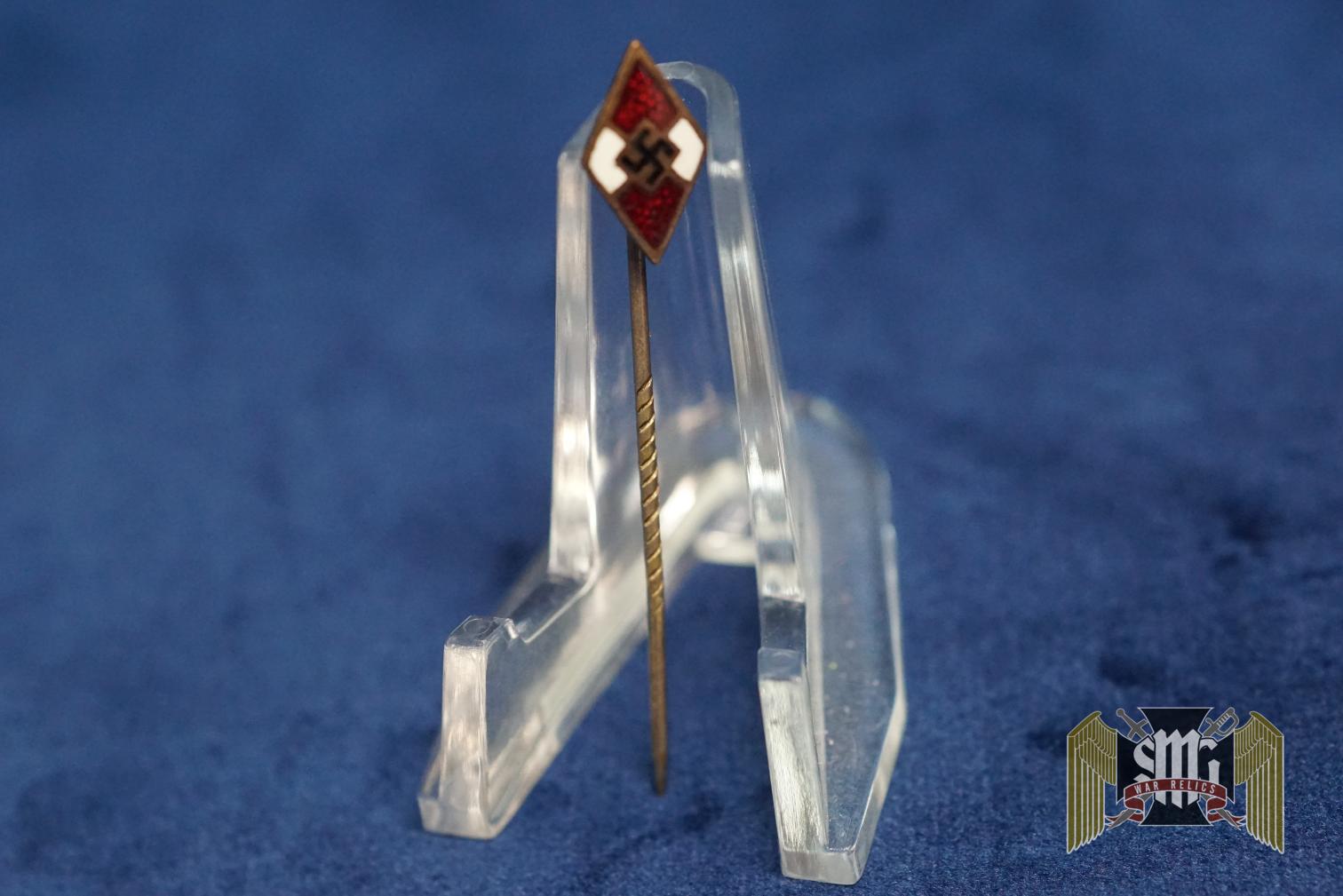 14mm Enamel Hitler Youth Member pin Miniature