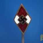14mm Enamel Hitler Youth Member pin Miniature