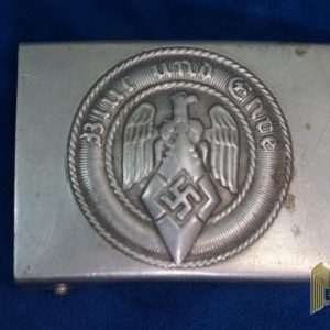 Hitler Youth belt in Nickel