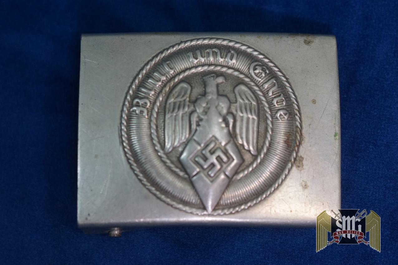 Hitler Youth belt in Nickel