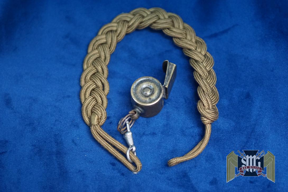 SA Sturmabteilung Standard Issue Whistle with Lanyard