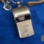 SA Sturmabteilung Standard Issue Whistle with Lanyard