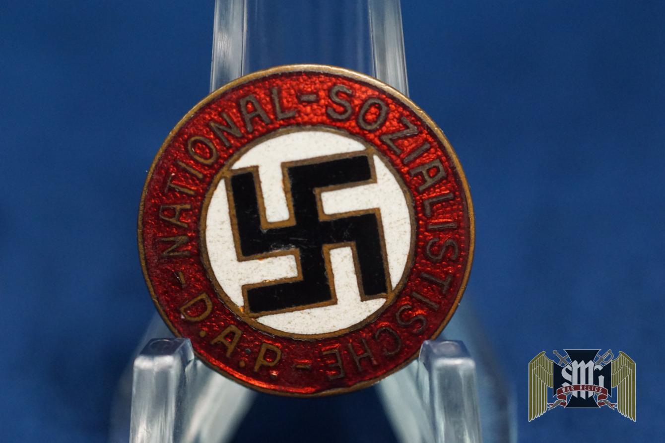 Transitional NSDAP Party Badge by Julius Bauer? #37