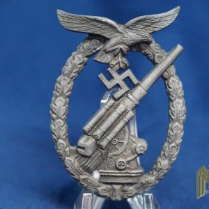 Luftwaffe Flak Badge by E.F. Wiedmann Missing pin