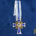 Mother's Cross in Bronze Post war ribbon