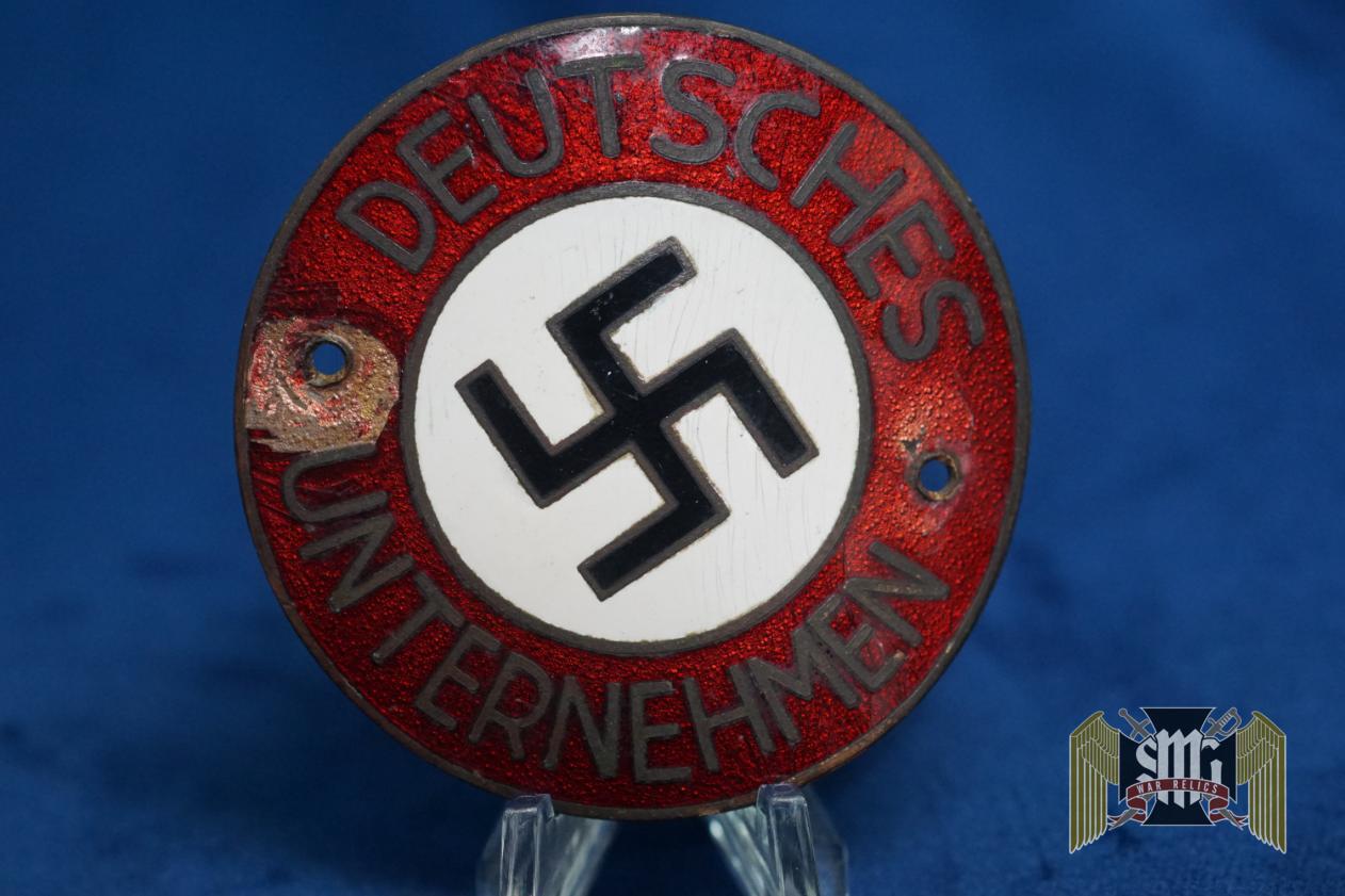 deutsches unternehmen (German Business) door plaque 60mm