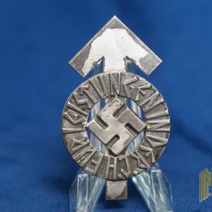 Hitler youth silver proficiency badge in Cupal numbered