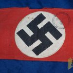 NSDAP armband Gaultg. Stamped (District Headquarters)