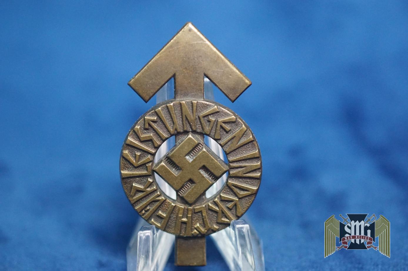 Hitler youth proficiency badge In Bronze by Steinhauer & Lück