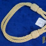 German NSDAP Visor Cap Chin Cord W/RZM Tag