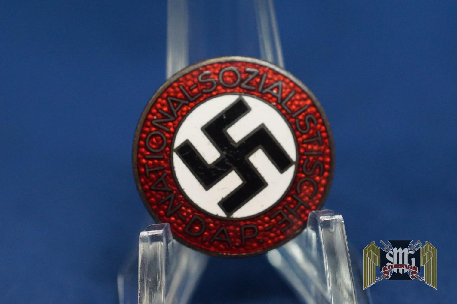 NSDAP Party Badge by M1/72 Fritz Zimmermann