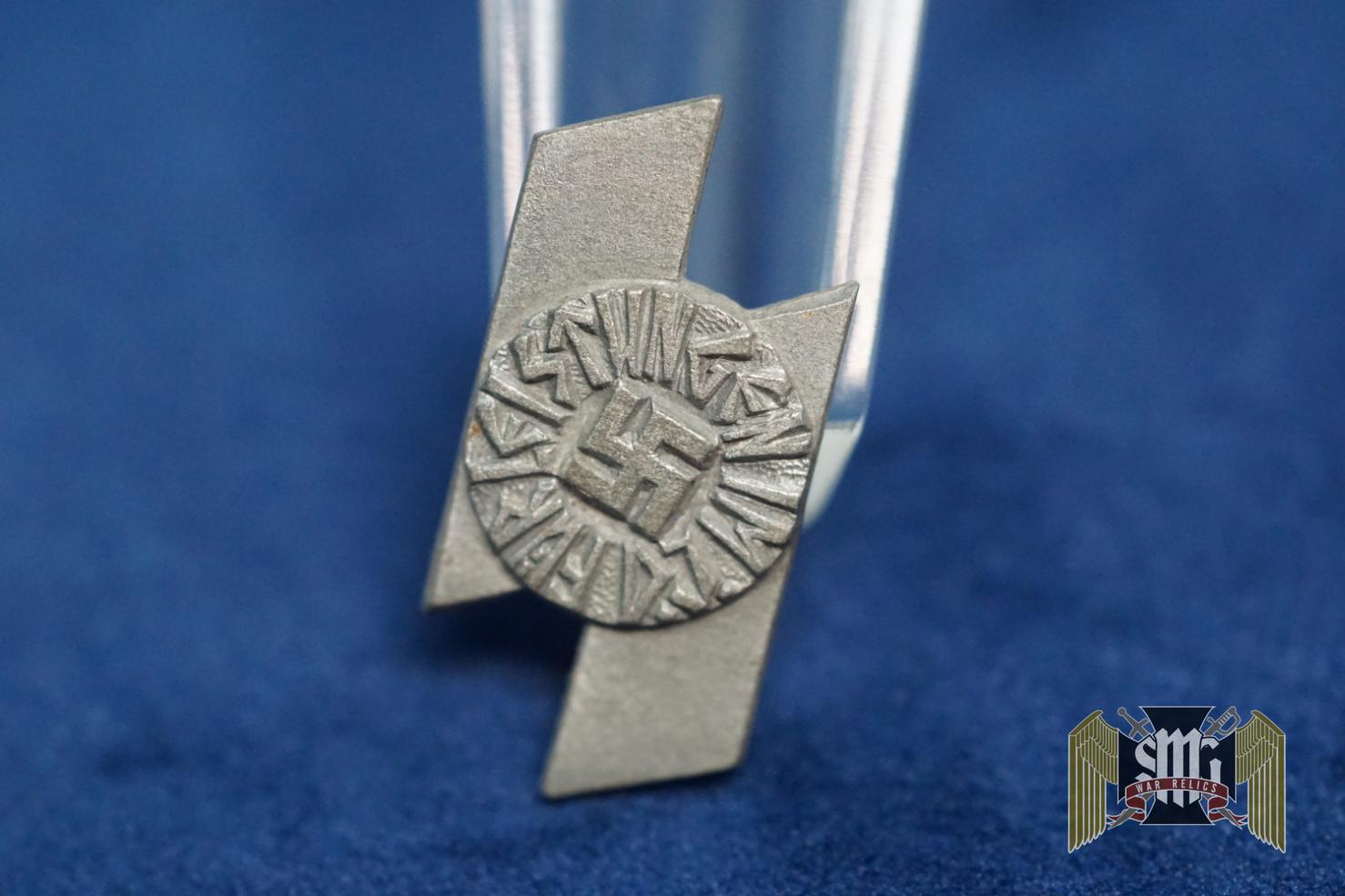 Hitler youth DJ proficiency badge Miniature by M1/15 Hoffstätter