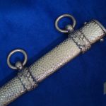 Hammered German Navy scabbard